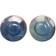 HKliving Home Chef Rustic Blue Djup tallrik 28.5cm