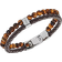 Fossil Bracelet - Silver/Brown/Tiger's Eye