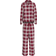 Tommy Hilfiger Original Flannel Pyjama Set - Plaid Check Deep Rouge