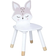 Atmosphera Kinderstuhl Fuchs weiß d'intérieur