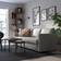 IKEA Friheten Faringe Light Gray Soffa 225cm 3-sits
