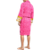 Versace I Heart Baroque Bathrobe - Pink