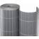 Sichtschutzmatte PVC 1.60 x 3 m Silber 300x160cm