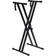 Crystals Electronic Piano Double X Stand Music Keyboard Standard Rack