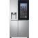 LG InstaView GSXE91BSAD Fridge Freezer Silver, Stainless Steel