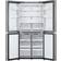 LG GMB860PYDE American Style Fridge Freezer Silver