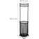 B2X Metal Black Paraplystativ 52.5cm