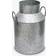 Ivyline Galvanised Milk Churn Planter L33 x W28 x H43 cm