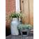 Ivyline Galvanised Milk Churn Planter L33 x W28 x H43 cm