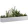 vidaXL Plantekasse 280 x 40 x 40 cm Galvaniseret Stål Plantekasse