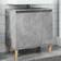 vidaXL Concrete Grey Sink Cabinet Vanity Unit