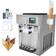 VEVOR Commercial Ice Cream Machine 1-3Flavor Countertop Soft Serve Ice Cream Maker Silver (4.5L*2 3-Flavor)