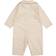 Lalaby Baby Classic PJ Suit - Beige Gingham