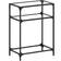 vidaXL 846022 Transparent Avlastningsbord 35x60cm