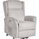 Beliani Modern Fabric Recliner Lift Function Light Grey Fåtölj 86cm