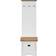 vidaXL With Hooks Bodo White And Brown Hallway Furniture & Accessory