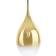 Leitmotiv Drop Gold Pendant Lamp 20cm