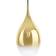 Leitmotiv Drop Gold Pendant Lamp ∅ 20cm