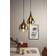 Leitmotiv Drop Gold Pendant Lamp 20cm