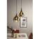 Leitmotiv Drop Gold Pendant Lamp ∅ 20cm