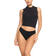 SKIMS Cotton Jersey Mock Neck Tank - Soot