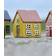 Ib Laursen Mini House Yellow Lykta 10cm