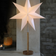 Markslöjd Speranza Christmas Star Stained Grey/White Bordlampe 68cm