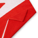 Speedo Speedo Logo Badezimmerhandtuch Rot, Weiß (145x75cm)