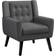 Yaheetech U100105744 Dark Grey Armchair 88cm