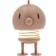 Hoptimist Plastic Brown Bordlampe 15cm
