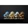 Hoptimist Plastic Brown Bordlampe 15cm