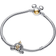 Pandora Disney 100th Anniversary Cinderella's Enchanted Carriage Lab Grown Charm - Gold/Silver/Diamond