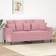 vidaXL 359306 Pink Sofa 158cm 2 Seater