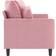 vidaXL 359306 Pink Sofa 158cm 2 Seater