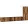 vidaXL 3329197 Antique Wood Wall Cabinet 230.5x110cm