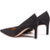 HUGO BOSS Suede Pumps with Pointed Toe - Black