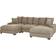 Latitude Run Wynisha Camel Sofa 122" 5 Seater