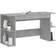 vidaXL 840551 Concrete Gray Skrivbord 50x140cm