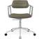 Vipp 453 Swivel+ Aluminum/Bosco Green Kontorstol 77.5cm