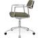 Vipp 453 Swivel+ Aluminum/Bosco Green Kontorstol 77.5cm
