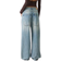 Stradivarius Losse Baggy Jeans - Zwart Denim Donker