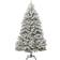 vidaXL Luxury Fir Green/White Julgran 300cm