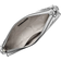 Michael Kors Empire Medium Metallic Crocodile Embossed Leather Chain Link Pochette - Silver