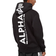 Alpha Industries Back Print Hoodie - Black
