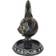 Something Different Black Cat & Moon Backflow Incense Burner Black Candlestick 15.5cm