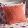 OHS Fluffy Filled Complete Decoration Pillows Orange (40x40cm)