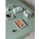 ferm LIVING Mist Emerald/Off White Opbevaringsboks