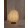 ferm LIVING Kurbis Low Natural/Black Bodenlampe 63.3cm