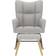 vidaXL 4016799 Cloud Grey Gungstol 95cm 2st