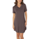Lady Avenue Bamboo Short Sleeve Nightdress - Coffee Bean